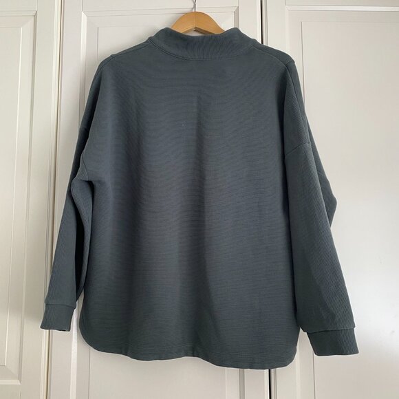 Shambhala Green Half-Zip Sweater - Picture 3 of 5